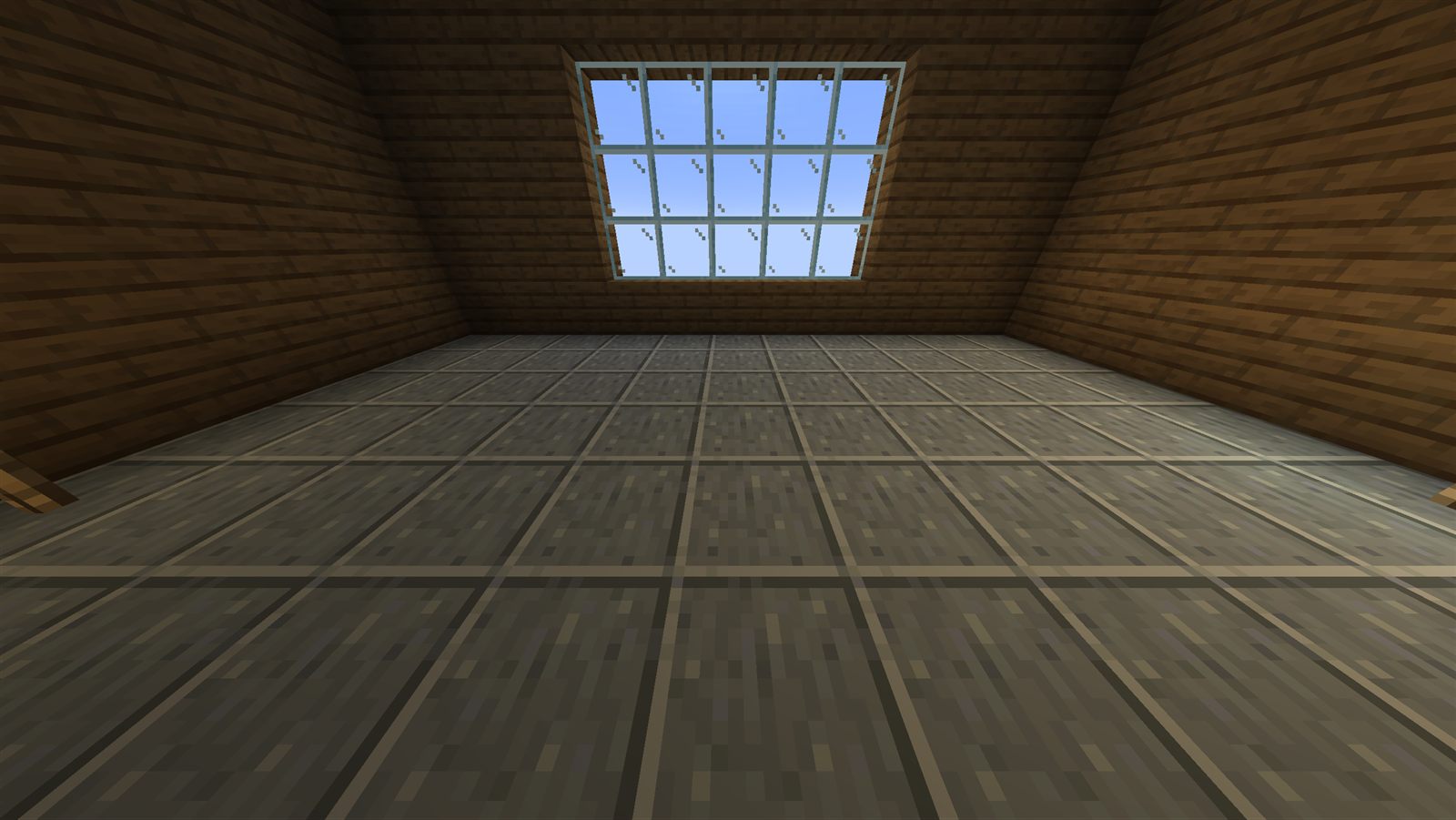 Room lit by a window, vanilla